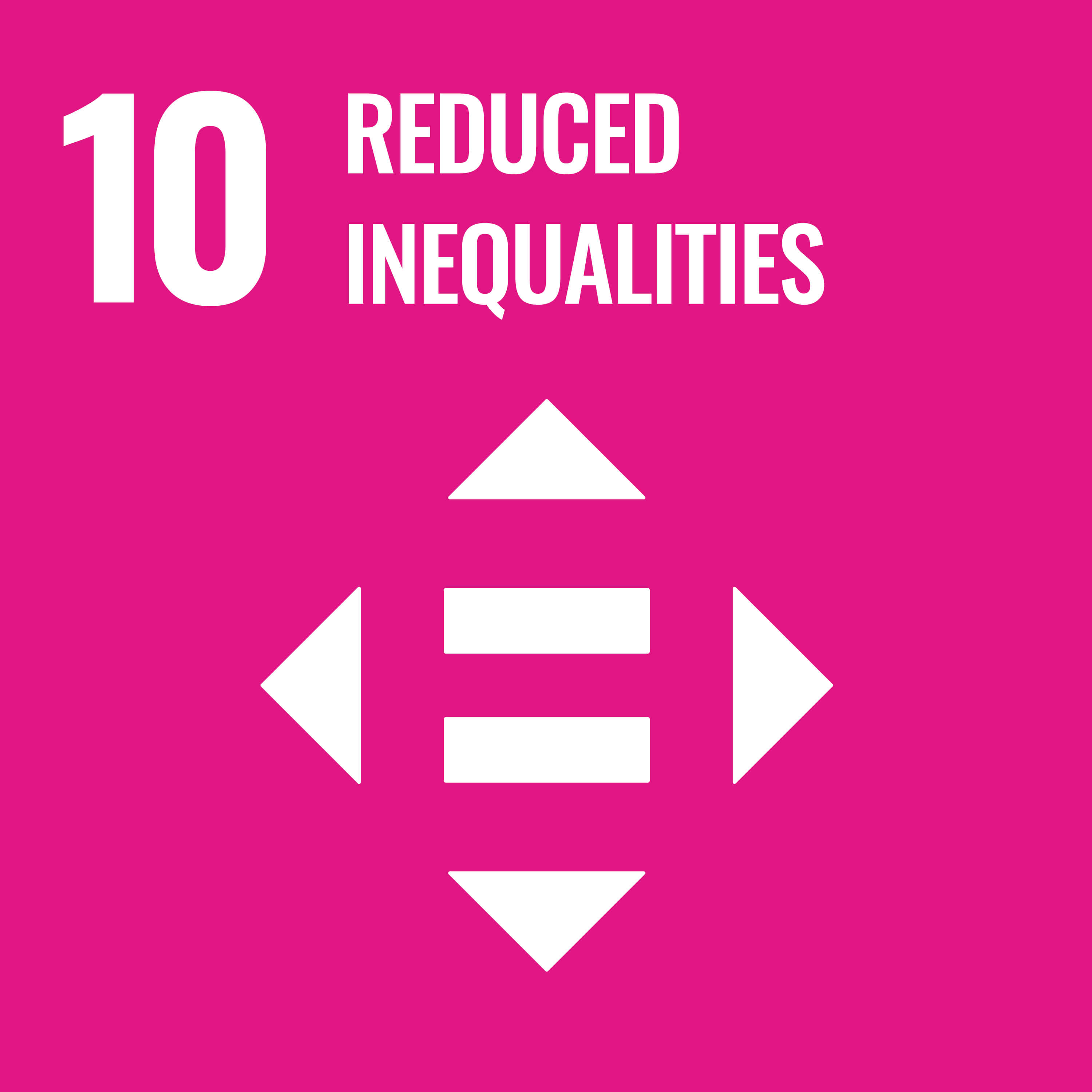 SDG 10 - Reduced Inequality