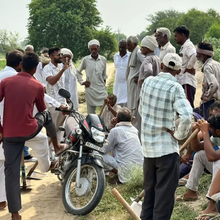 Farmer awareness and rural outreach session